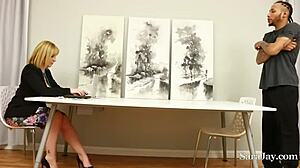 Sara Jay's Provocative Boobjob Session