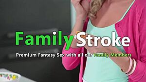 Teen Silently Sucks Step Daddy's Cock in Provocative Scene