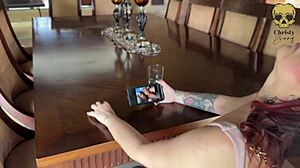 Infidelity Passion: Colombian Slut Milf Fucking Big Black Cock