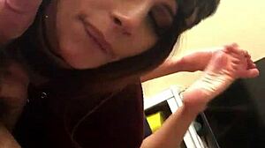 She Showed Up Just to Get Down with a Wild Asian Session. This Peruvian-Korean Slut Didn’t Hold Back.