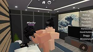 Fucking A Roblox Slut In Intense Sex Session With Hardcore Action