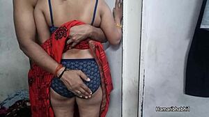 Desi Bhabhi Fucked Hard in Saree with Indian Sex