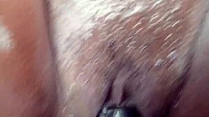 Close-up pussy fucking and detailed creampie