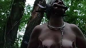 2024 09 04 Esclave F La Ponygirl En For�t Doggystyle Orgasm