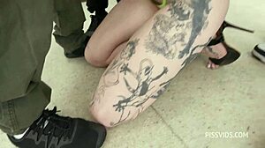 एडन आयवी वेट BBC गैंगबैंग में क्रीमपाई के साथ 😈