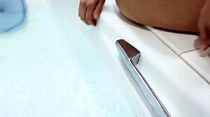 Gorgeous Lesbian Brunette with Small Tits in Oral Play