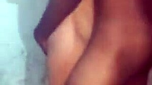 Latina wife bent over for brutal bbc anal 😈