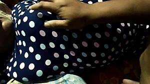 Desi Milf Chikki Bhabi's Big Tits Massaged Before Hard Fucking