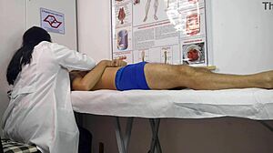 the guy got hard in front of the brazilian nurse