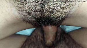 stepbrother touches stepsister's wet pussy for the first time