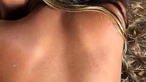 Kitchen blowjob leads to cowgirl riding and pov sex