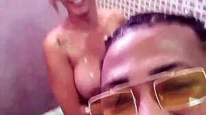 Khatarine Madri and Barbara Alves twerk and cum with big cocks