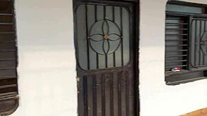 my hot new neighbor gets bent over for hard banging in barrio