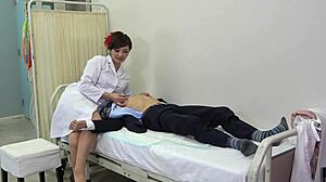 Nympho Teacher Anal Fingering And Strapon Pegging