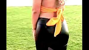 Big booty Latina Alma Aviles says, 'Check out my ass on TikTok!'