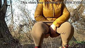 The mature mother-in-law's curvy body in roleplay.