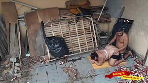 Chubby Latina Gives Ass to Brother-in-Law in Abandoned House!