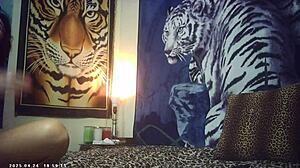 behind the scenes glasses cam first timer skinny brunette meets maxxx loadz and feels italian pounding