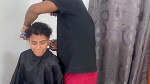 Rica india trades haircut for a wild banging session