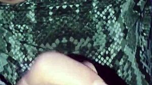 ME LLENAN EL CULO DE LECHE WHILST FLASHING AND ASS WORSHIPING