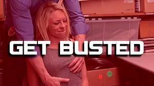 bad teen 18+ is getting what she deserves in this hidden cam shop scene with petite babe