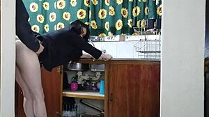 Boss ladies bent over for rough doggy fucking!