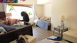 i spend time with my stepmom in the bedroom