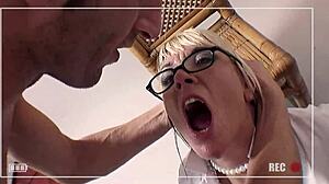 i watch her enjoy the scene with big tits