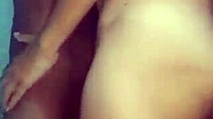 Latina wife bent over for brutal bbc anal 😈