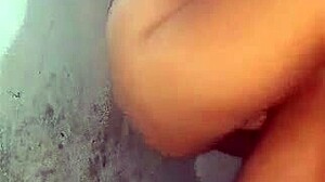 Latina wife bent over for brutal bbc anal 😈