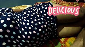 Desi Milf Chikki Bhabi's Big Tits Massaged Before Hard Fucking