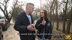 Watching my friend with hungarian pickup on cam