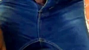 Do you worship her feet in this BDSM outdoor scene?