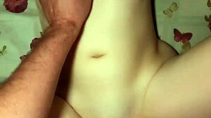 Young European Stepmom Rubs Pussy Against Stepbrother Before Intense Fucking