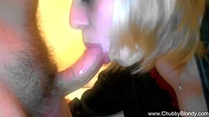 Why Does This Chubby Blonde Italian Cougar Crave Creampie After Deep Blowjob?