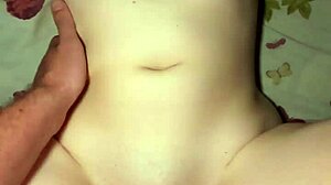 Young European Stepmom Rubs Pussy Against Stepbrother Before Intense Fucking