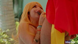 cosplay - nami super tetona es follada por el capitan luffy dentro de su tripulacion buscando el one piece