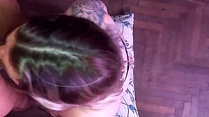 que rica leche que me bebe y me ahoga con su verga toda