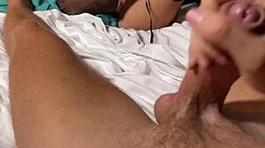 Sloppy Deepthroat, Footjob, And Rimming After Flashing