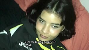 Horny Stepsister Mafer Sucks And Rides Skinny Pussy