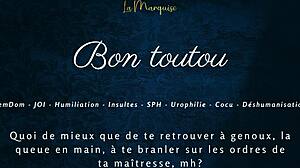 Ever heard French femdom audio with cuckold humiliation?