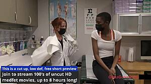 new hooters girl jewel made to undergo humiliating physical examination by dr stacy shepard before she can sling wings girlsgonegyno reup