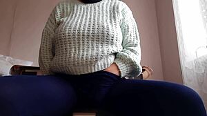 I Masturbate Riskily At Work In The Office