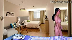 House maid preview with big ass and natural tits