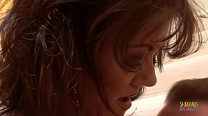 Mature woman ties guy up and demands his long cock!