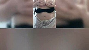 Mature Woman Cums Swinging Tits