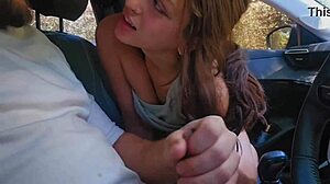 hidden in the car we couldn't wait 😈