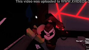 Oh man, that smug girl just couldn't wait to get fucked in Roblox fan request 2! 😏