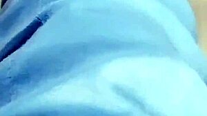 Do you worship her feet in this BDSM outdoor scene?