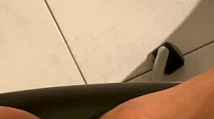 Blonde Wife Masturbates in Lingerie While Parents Are Away